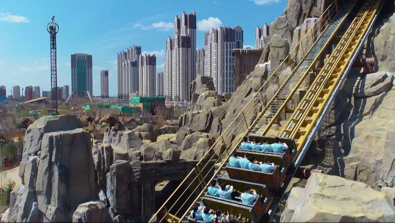 Snow Mine Coaster Amusement Roller Coaster KSC-24A