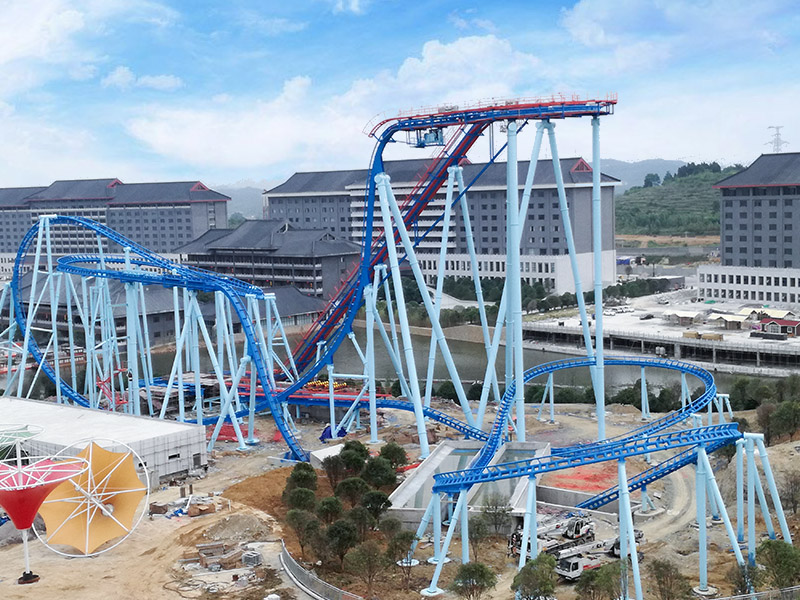 Jinma Rides Bulk purchase straight roller coaster construction for promotion-1