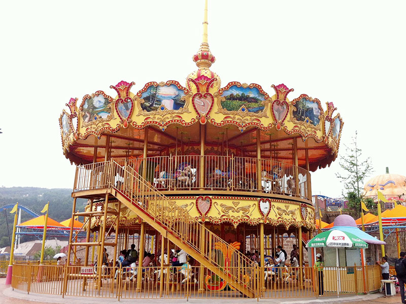 Jinma Rides horse carousel ride Supply for promotion-2