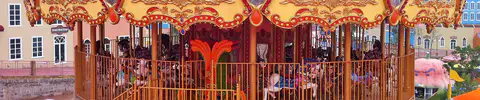 double deck carousel by Jinma Rides_Golden Horse