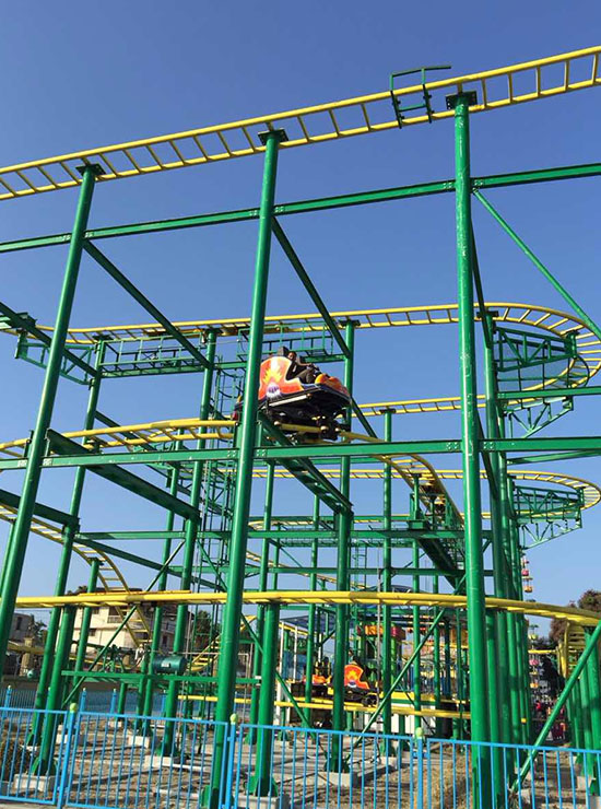 G.CRAFTMAN × Geek Field _ G.M coaster (m Theme Park Spinning Roller Coaster Zxc-24a | Jinma Rides