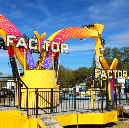 Portable Ride Y-Factor Amusement Park Ride STJ-24A