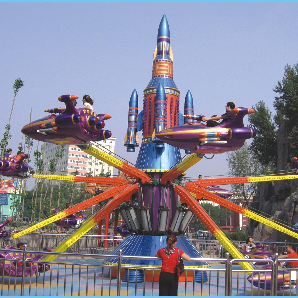 Amusement Family Ride Space Shuttle Ride ZK-24A