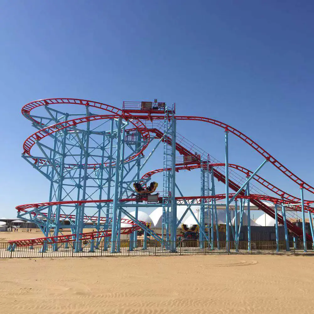 Amusement Park Super Spinning Carnival  Coaster ZXC-4D