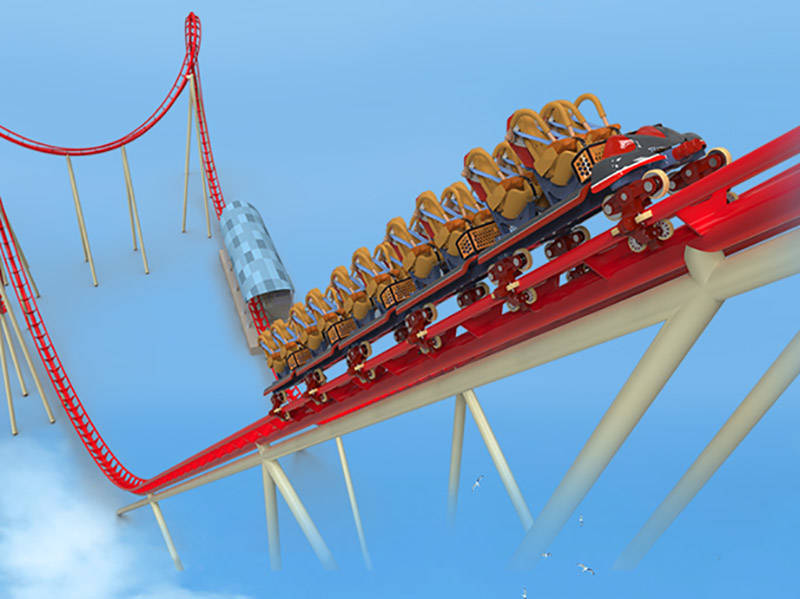 Boomerang Coaster Amusement Park Roller Coasters WFC-20A
