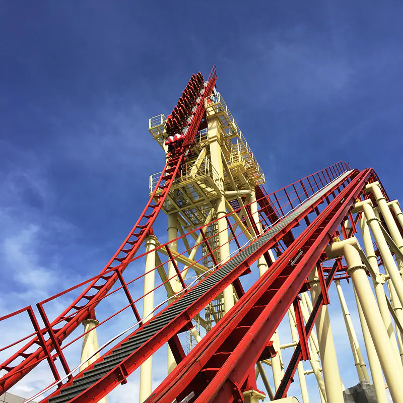 Thrilling Amusement Roller Coaster Tilting Coaster KSC-24B