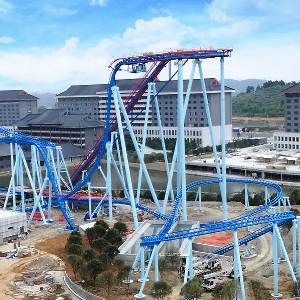 Amusement Thrill Vertical Roller Coaster GSC-24A