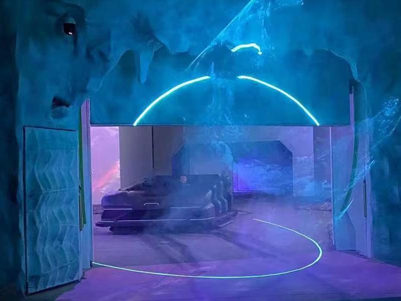 Jinma Debuted the First China AGV Dark Ride Trackless