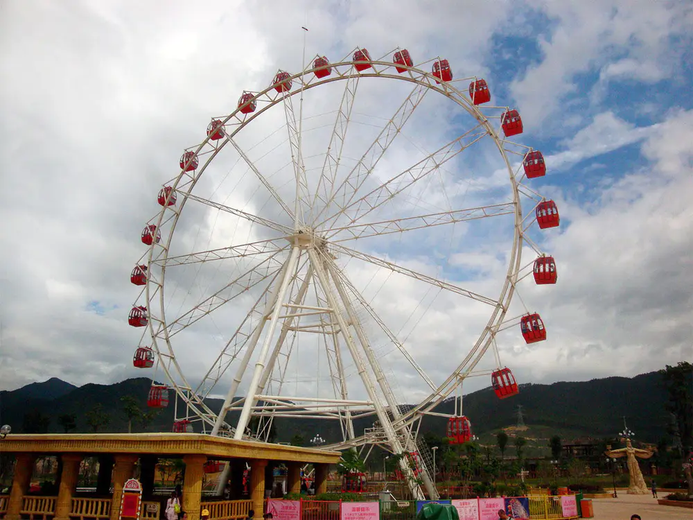 Giant Wheel Ride Ferris Wheel Amusement Park GLC-50A