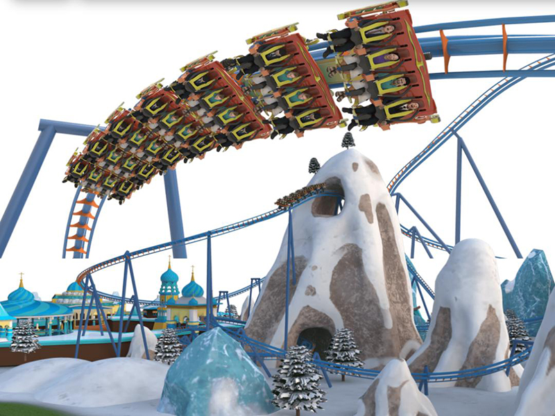 Jinma Rides to Debut Flying Coaster in Silk Road Paradise