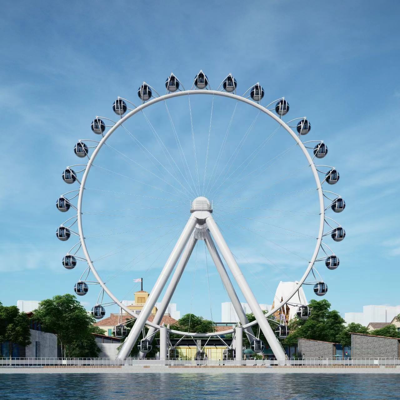 Amusement Park Ferris Wheel GLC-52C