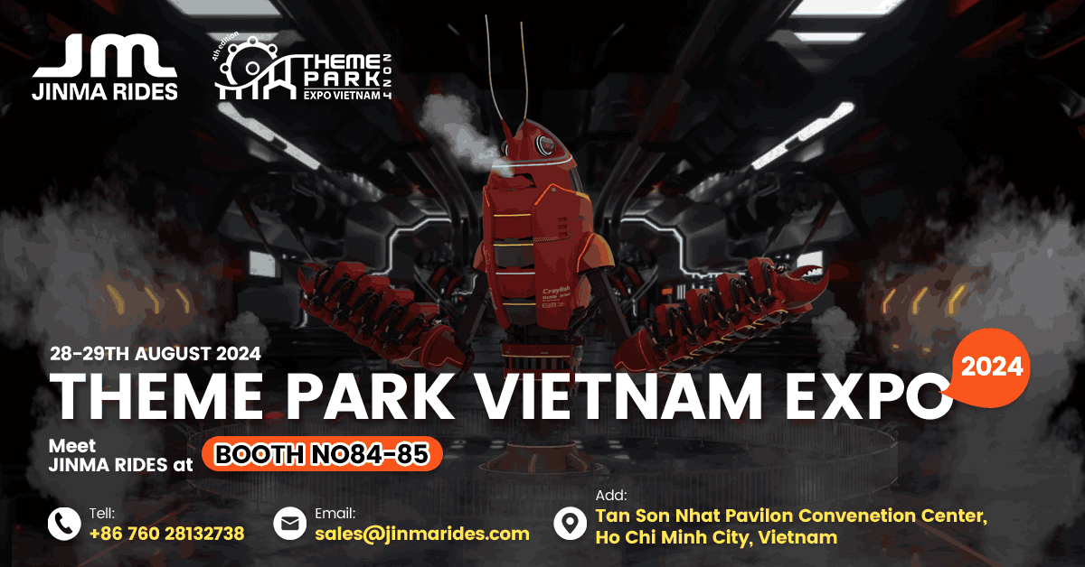 August 28-29, 2024, THEME PARK EXPO, HCM, Vietnam