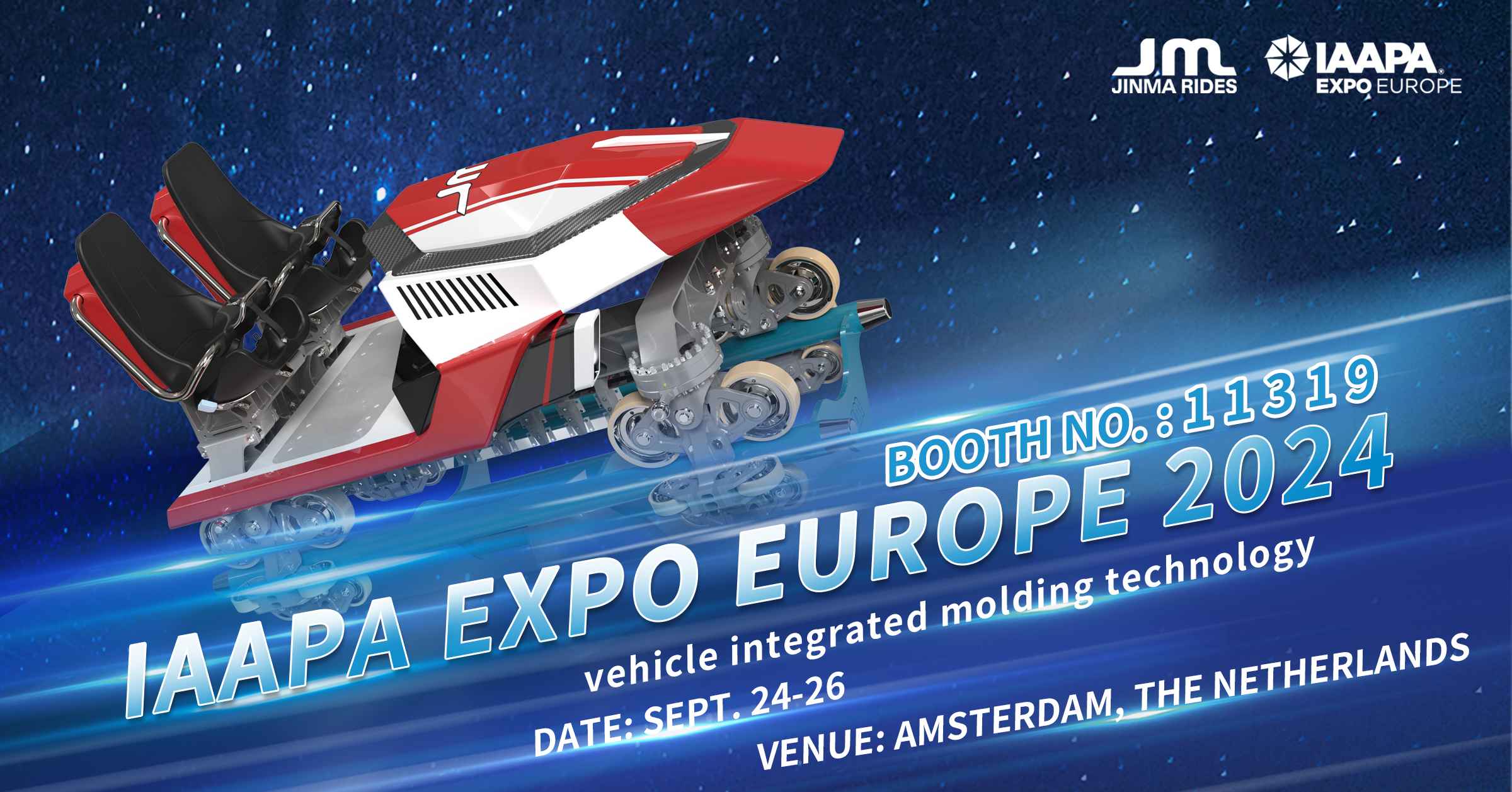 Sept. 24-26, 2024, IAAPA EXPO EUROPE, the Netherlands