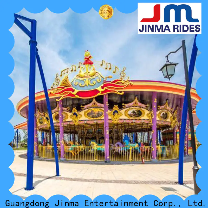 Jinma Rides double decker carousel for sale for business for sale