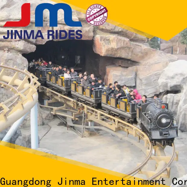 Jinma Rides New purple roller coaster factory for promotion