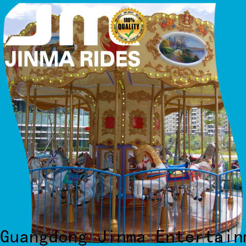 Jinma Rides mini carousel Supply for sale