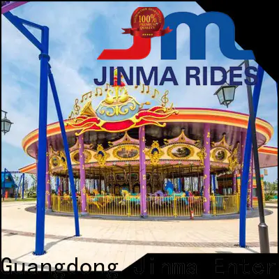 Jinma Rides ODM amusement park carousel manufacturers on sale