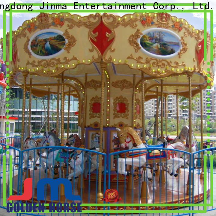 Jinma Rides ODM best outdoor carousels company on sale