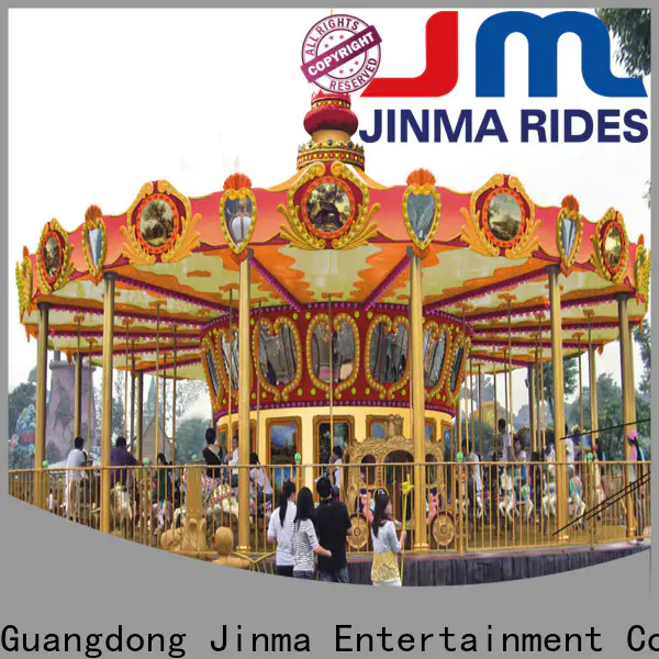 Jinma Rides Bulk buy ODM amusement park carousel Suppliers for sale
