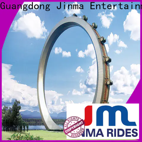 Jinma Rides romantic ferris wheel construction for promotion