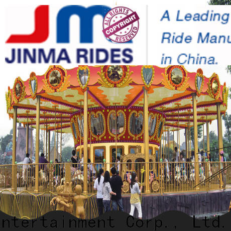 Jinma Rides Latest outdoor carousels for business for sale