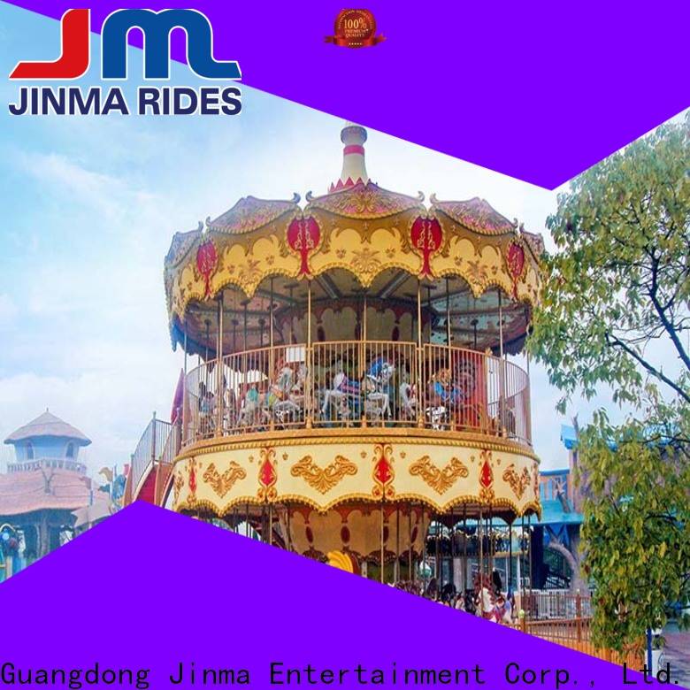 Jinma Rides Bulk purchase horse carousel ride price on sale