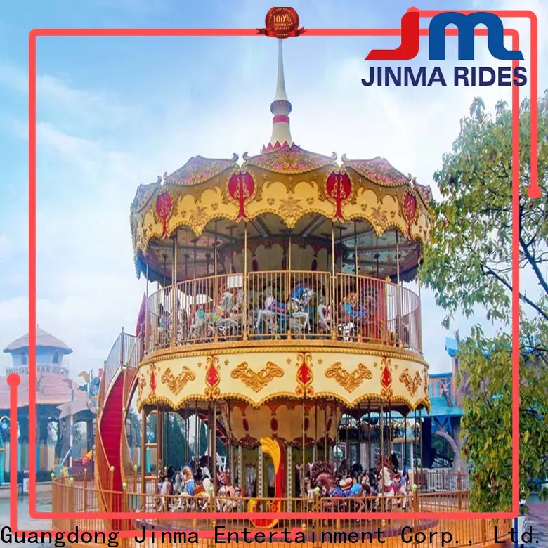 Jinma Rides Wholesale best horse carousel ride factory on sale
