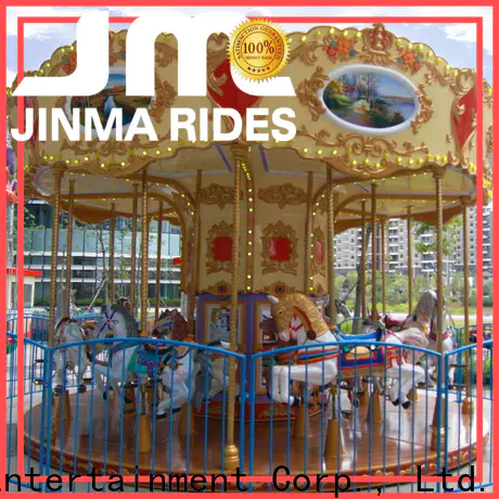 golden horse roller coaster kiddie carousel for sale Supply for sale