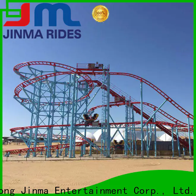 Jinma Rides purple roller coaster factory on sale