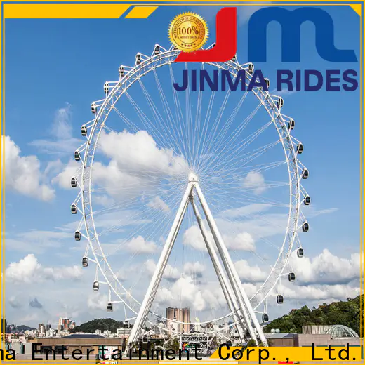 Jinma Rides largest ferris wheel factory for promotion