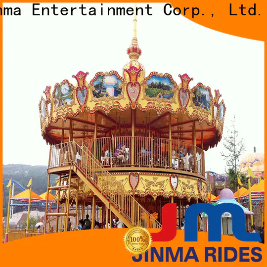 Jinma Rides horse carousel ride Supply for promotion