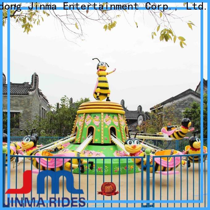 Jinma Rides 3 horse carousel kiddie ride for sale for business for sale