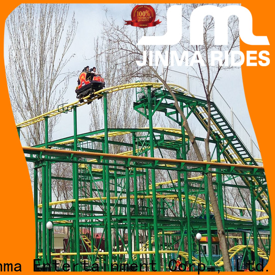 Jinma Rides construção de montanha-russa roxa para promoção
