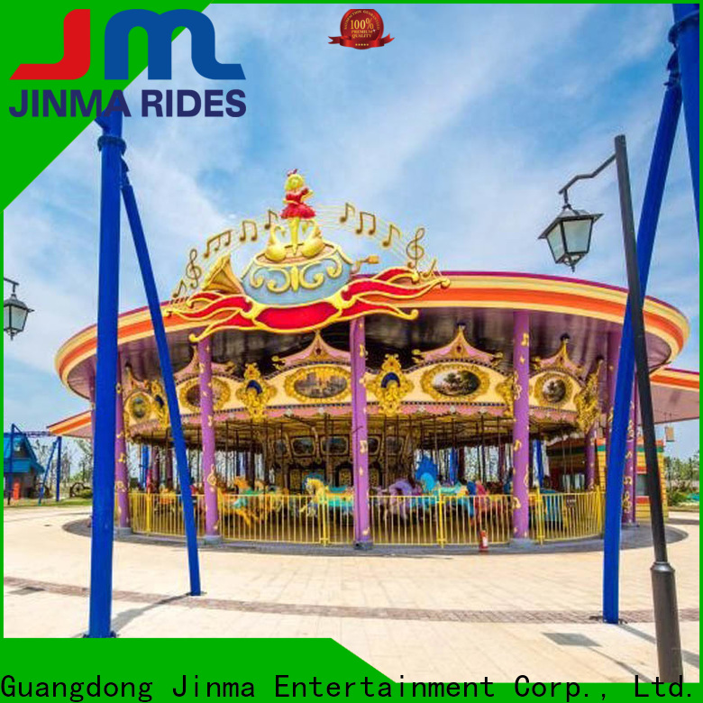 Jinma Rides старинная карусель выставлена ​​на продажу производителями для продвижения