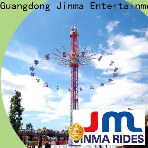Jinma Rides golden horse roller coaster swings amusement park ride maker for sale