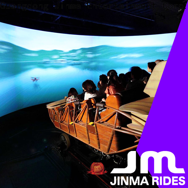 Компания Jinma Rides, занимающаяся аттракционами с эффектом присутствия, для продвижения
