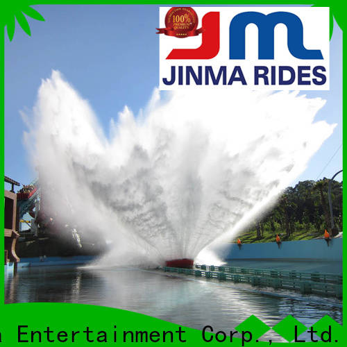 Jinma Rides golden horse roller coaster best log flume rides company for promotion