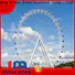 Jinma Rides amusement park ferris wheels construction for promotion