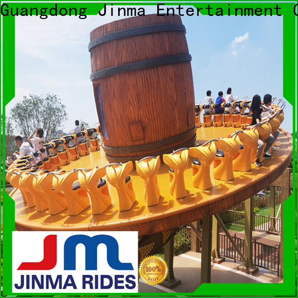 Jinma Rides: дизайн аттракциона с чашкой чая для продвижения