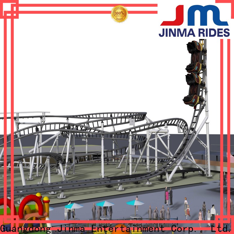 Продаются оранжевые американские горки Jinma Rides для бизнеса