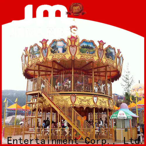 Jinma Rides Custom high quality grand carousel construction for sale