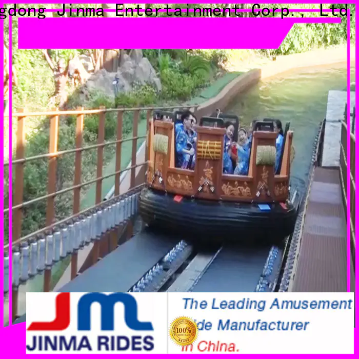 Jinma Rides Custom best best log flume ride Supply on sale