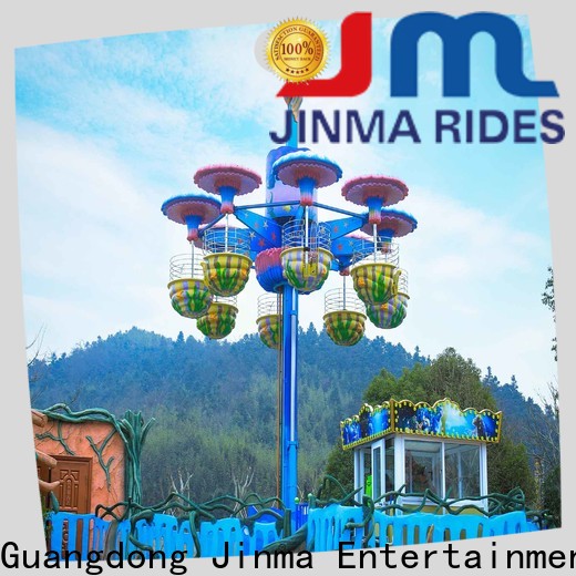 Строительство семейного аттракциона Jinma Rides для продвижения