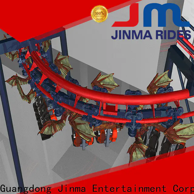 golden horse dark ride amusement park factory for promotion