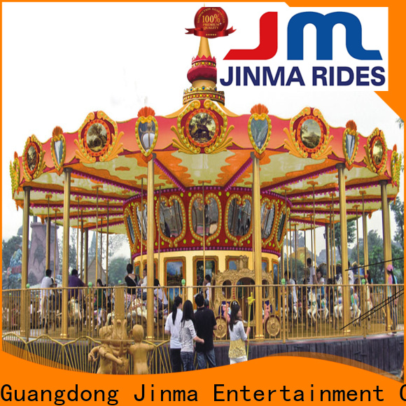 Jinma Rides Оптовая продажа высококачественной двухэтажной карусели в Китае на продажу