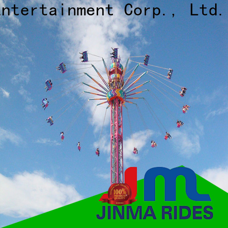 Вращающийся тематический парк Jinma Rides ездит по Китаю в целях продвижения