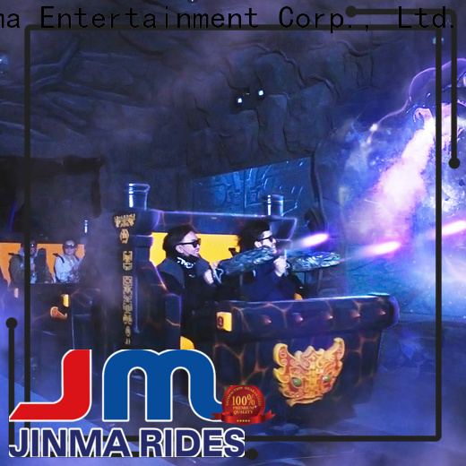 Дизайн интерактивных аттракционов Jinma Rides для продвижения