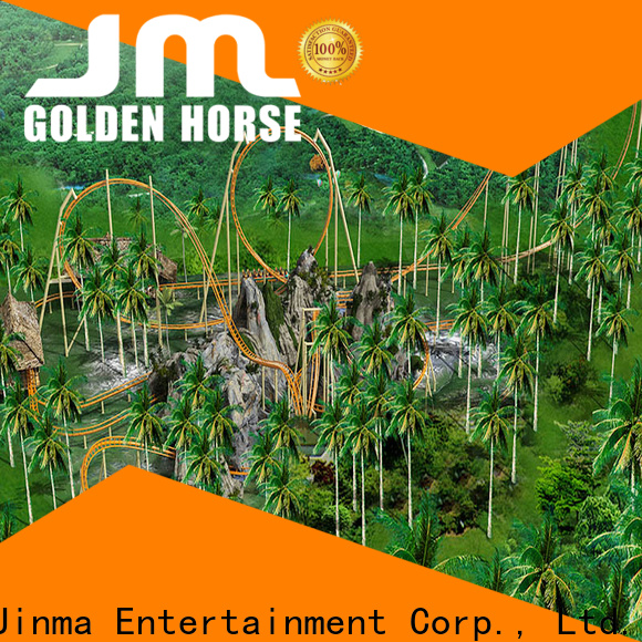Компания Jinma Rides, производящая суперамериканские горки, для продвижения