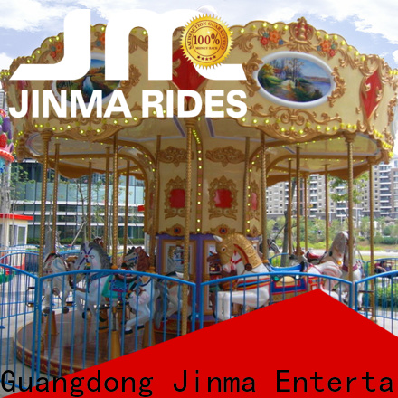 Jinma Rides Оптовая лучшая карусельная прогулка на лошадях Поставщики для продвижения