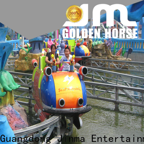 Jinma Rides: строительство аттракциона для бревенчатого желоба для продвижения